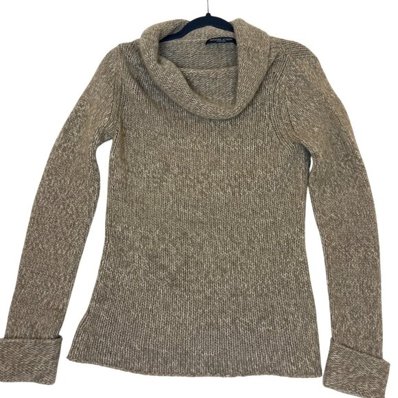 Adrienne Vittadini Women's M 100% Cashmere Soft Cowl Neck Luxe Knit Sweater - Picture 2 of 12